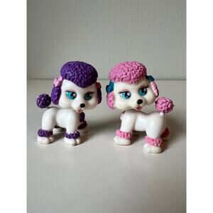 My Pet Pals Chic Dolls Boutique Puppy Dog Figure Toy Pink Purple Poodle